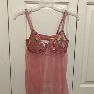 Victoria’s Secret Pink Floral slip